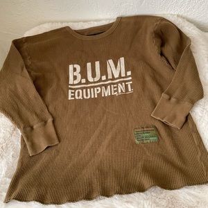 Vintage B.U.M. 1990's  Knited shirt L